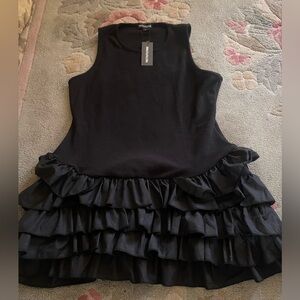 Ruffle Shift Dress